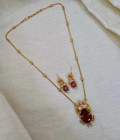 Dual-Elephant Pendant Set - Image 3