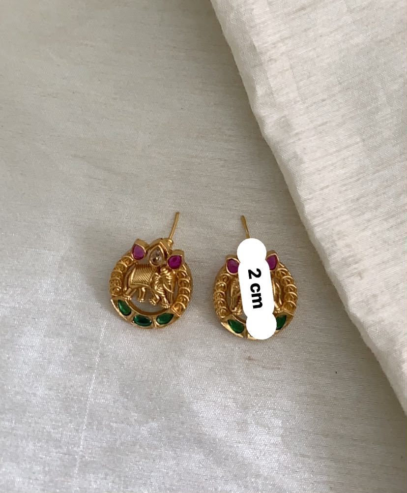 GAJA VAIBHAV STUD EARRINGS - image 6