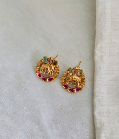 GAJA VAIBHAV STUD EARRINGS - image 2